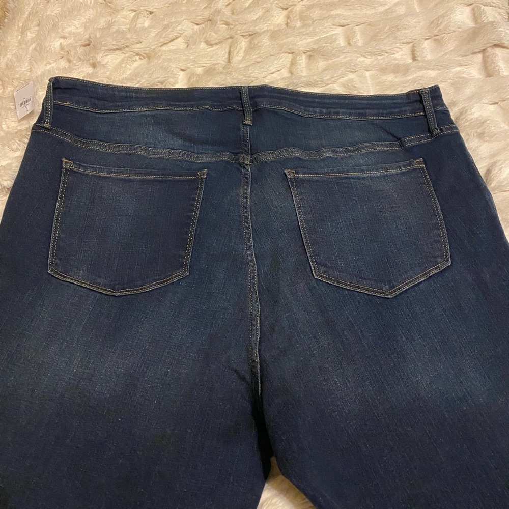 Old Navy Maternity Front-Low Panel Rockstar Super Skinny Jeans NWT!! - Picture 6 of 6